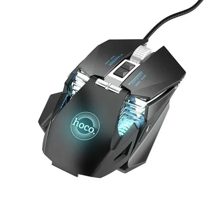 Мышь Hoco DI21 Cool Gaming Mouse USB 1.7 м чёрный