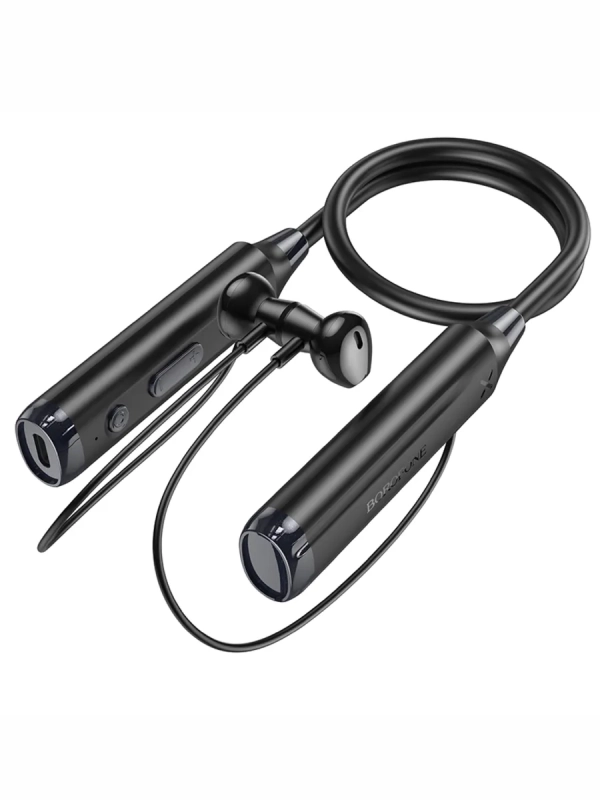 Беспроводные наушники BOROFONE BE64 Perfect neckband черный