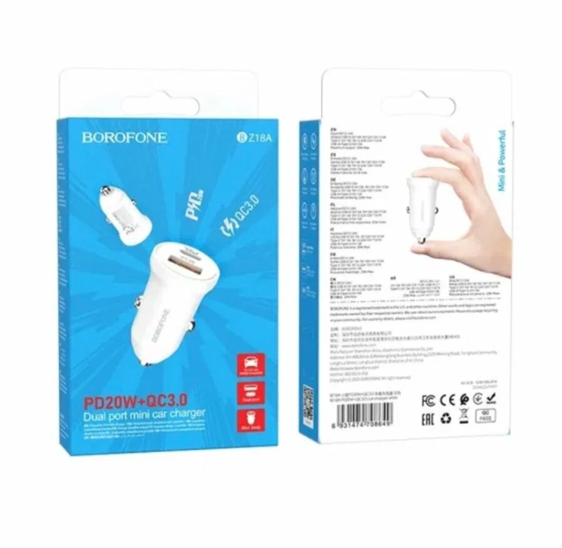 Переходник Азу на USB + Type-C BZ18A