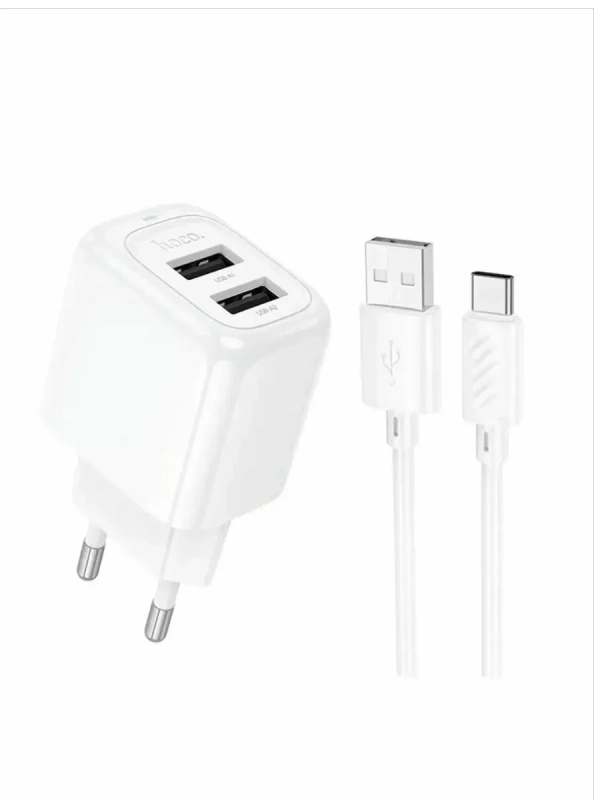 Сетевое зарядное устройство HOCO CS51A с кабелем Type-C
