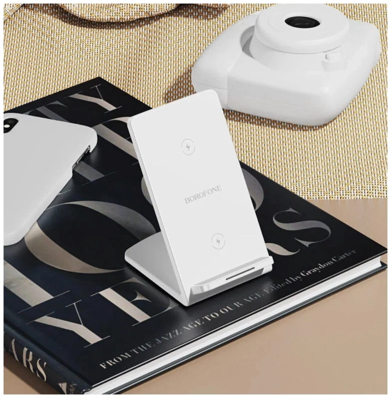 Беспроводное зарядное устройство Borofone BQ16 15W Белая