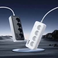 Сетевой фильтр 3*USB, 1*Type-C, 4*розетки 1.5M