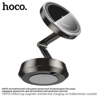 Магнитный автомобильный держатель Hoco HW33, с MagSafe-зарядкой