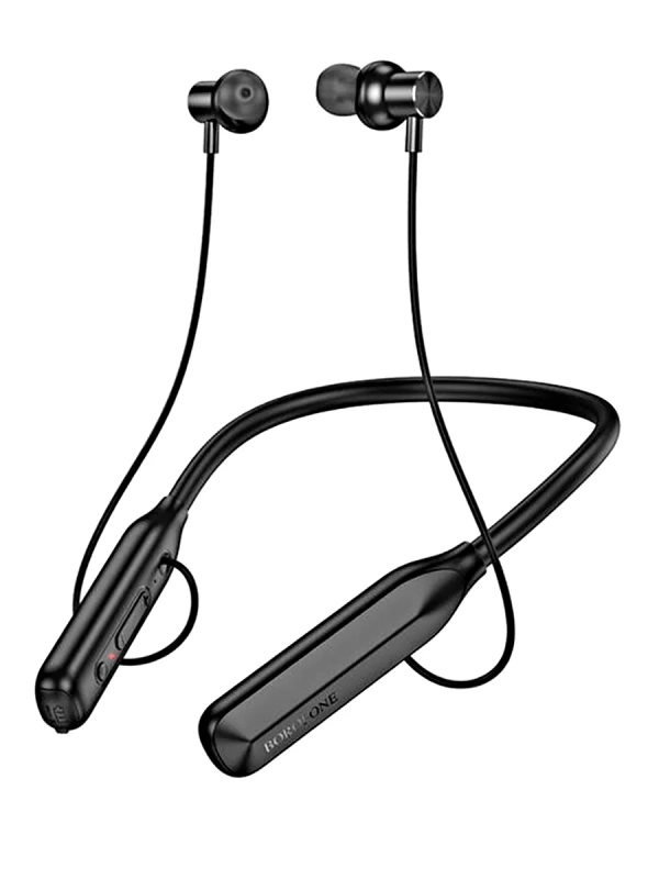 Наушники беспроводные блютуз спортивные на шею с микрофоном