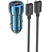 Автомобильное зарядное устройство, 2 PD 40W (Z48)