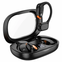 Беспроводные наушники EA1, TWS с заушинами, черные