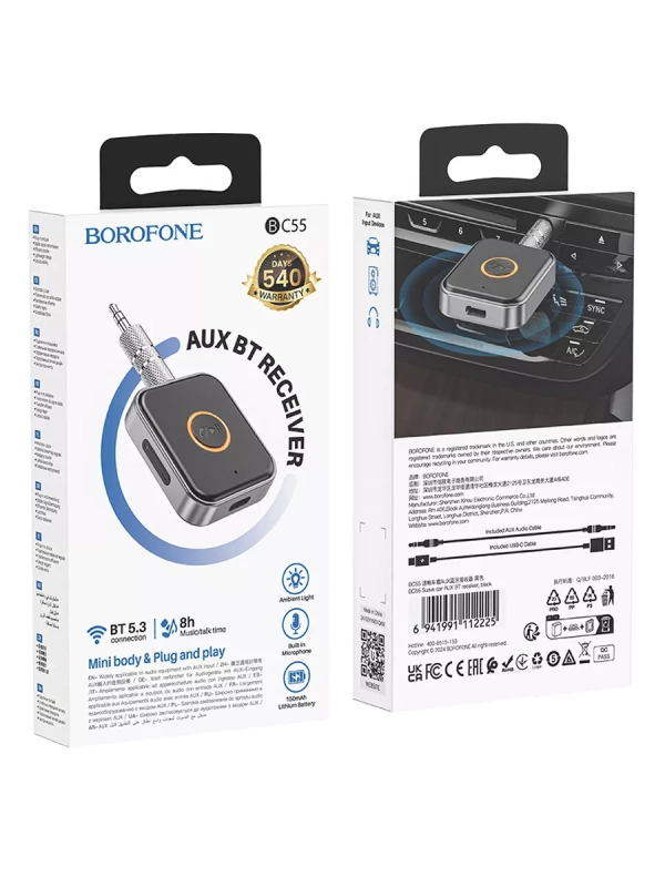 Bluetooth адаптер блютуз ресивер BC55