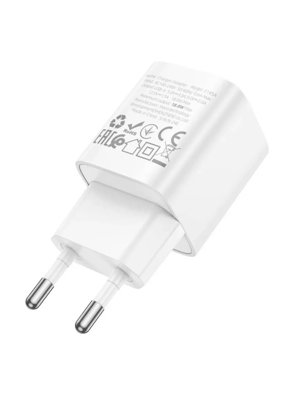 Зарядное устройство HOCO C145A 3000mA QC3.0 Быстрая зарядка