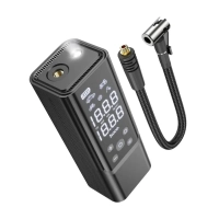 Насос автомобильный HOCO ZP5 чёрный