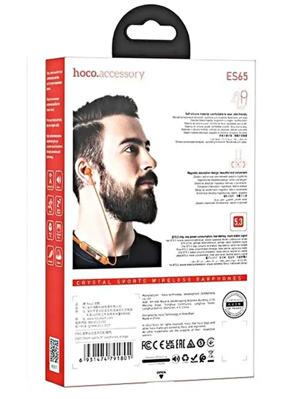 Гарнитура Bluetooth Hoco ES65 Sport