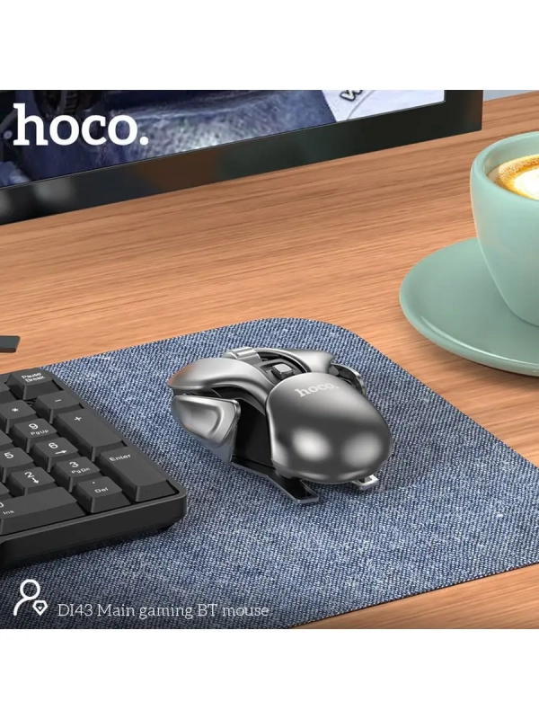 Беспроводная бесшумная игровая мышь hoco DI43