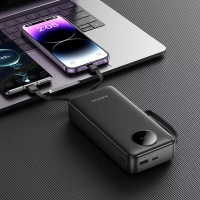 Внешний аккумулятор BJ53A 20000 mAh с кабелями