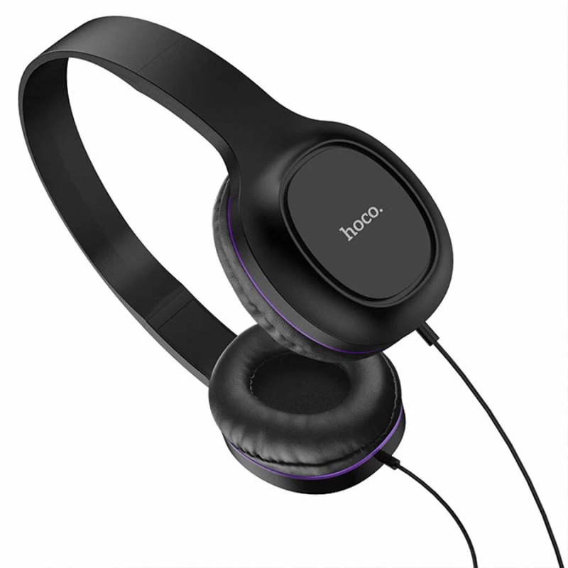 Проводные наушники HOCO W24 Enlighten, Jack 3.5mm, 1.2 м