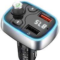 FM модулятор в машину с блютузом трансмиттер