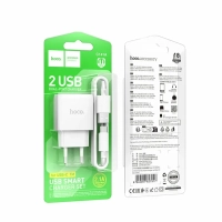 Зарядное устройство для iPhone и android+кабель USB-A-TYPE-C