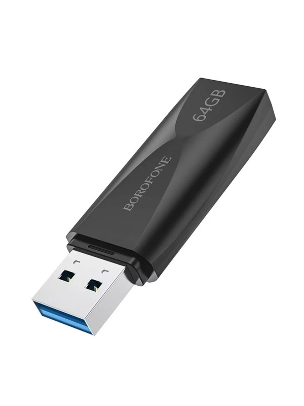 USB 3.0 Флеш-накопитель Borofone BUD4 64 ГБ черный