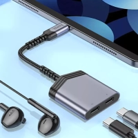 Переходник/Адаптер HOCO LS40 Аудио-переходник