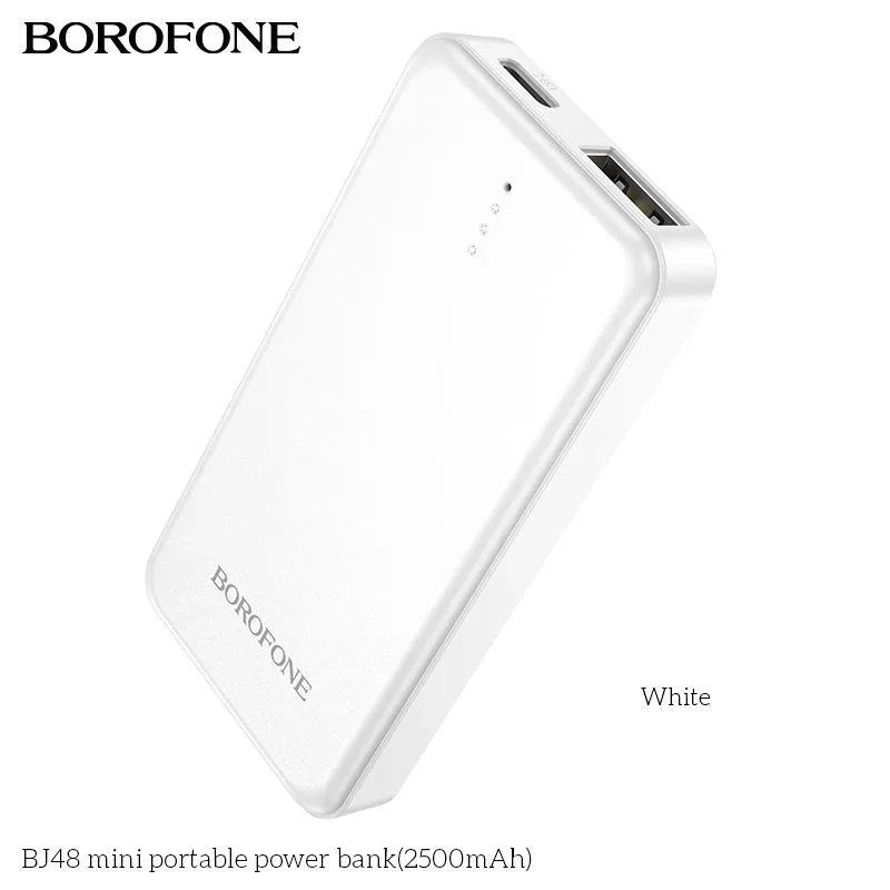 Мощный внешний аккумулятор BOROFONE BJ48 2500mAh