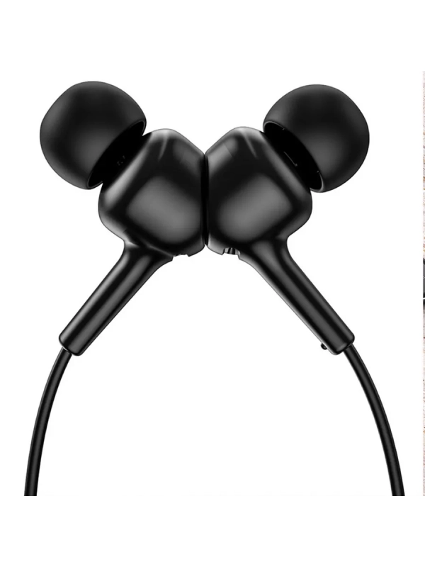 Наушники беспроводные с микрофоном, спорт, черные