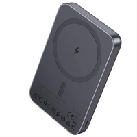 Легкий магнитный Power Bank Hoco 5000 mAh J160 Magsafe, черный