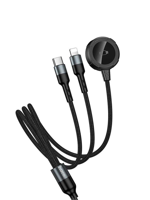 Док-станция для часов с кабелем на 2 разъема