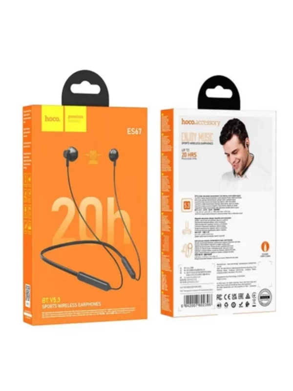 Bluetooth-наушники спортивные вкладыши с дугой ES67