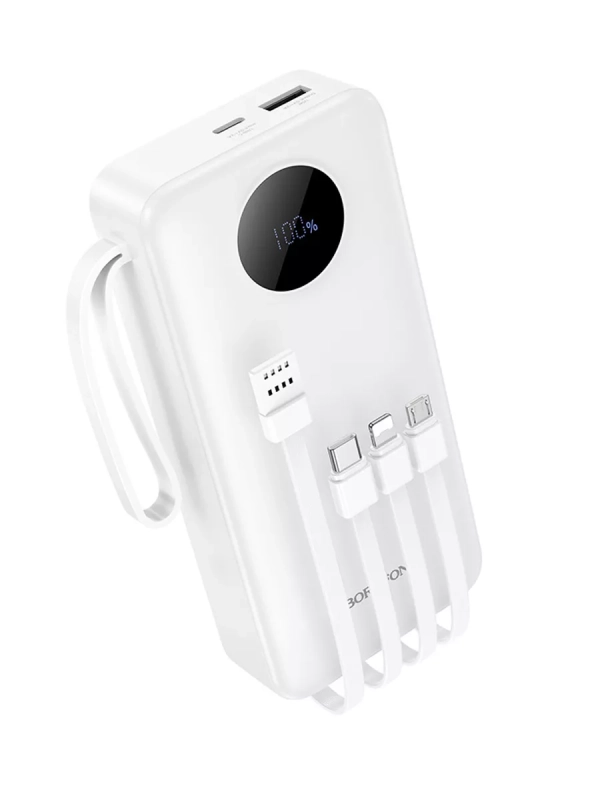 Внешний аккумулятор BJ53A 20000 mAh с кабелями