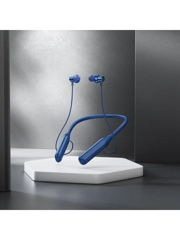 Наушники беспроводные блютуз спортивные на шею с микрофоном