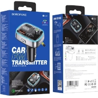 FM модулятор в машину с блютузом трансмиттер