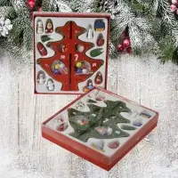 Ёлочка с игрушками складная