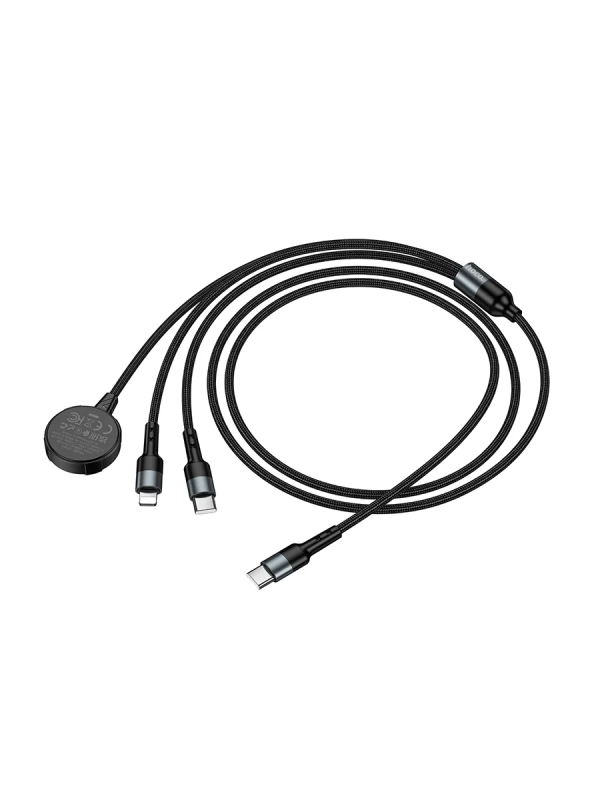 Док-станция для часов с кабелем на 2 разъема