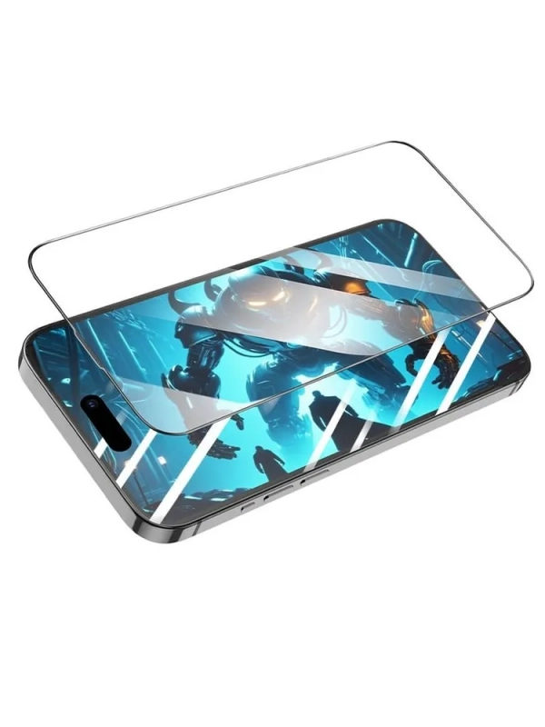 Защитное стекло для iPhone 16 Pro Max закаленное, сверхпрочное
