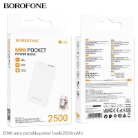 Мощный внешний аккумулятор BOROFONE BJ48 2500mAh