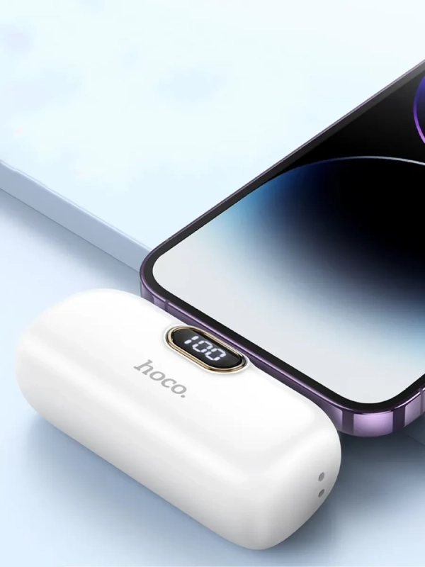 Портативный повербанк Hoco A5C Mini-pocket White