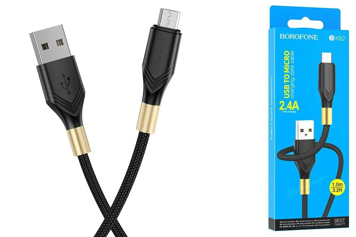 Кабель USB - MicroUSB Borofone BX92