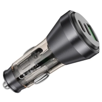 Автомобильное зарядное устройство hoco "NZ12D Lucky" 60W