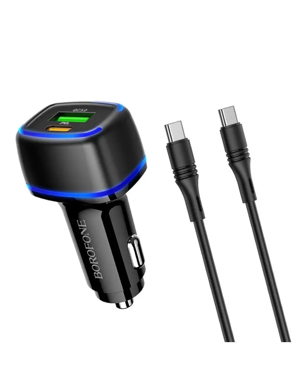 Зарядка для телефона в машину USB Type-С 3А PD20W