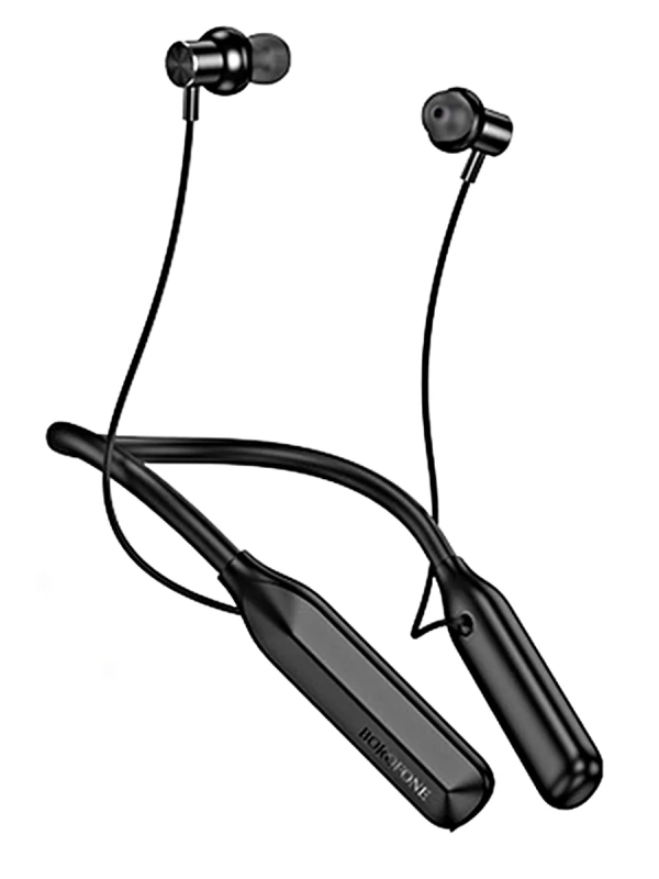 Наушники беспроводные блютуз спортивные на шею с микрофоном