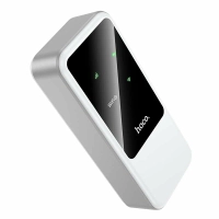 Роутер беспроводной Hoco HI42, 2.4 G, Wi-Fi 6, 150 Мбит/с, 2000 mAh