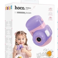 Детский фотоаппарат-камера Hoco DV201, розовый