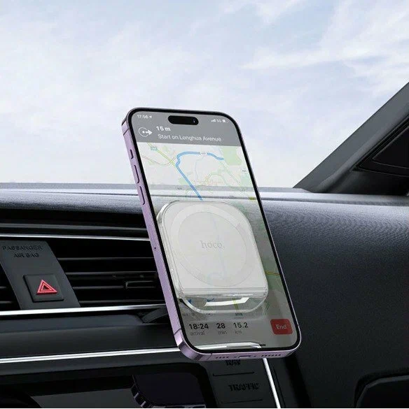 Держатель автомобильный HOCO H42 Crystal ring