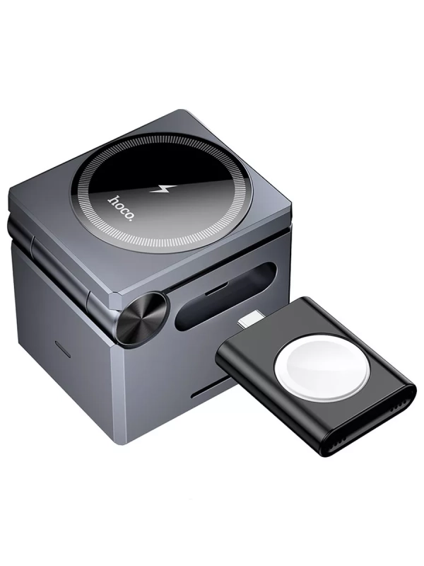 Беспроводная зарядная станция HOCO CQ8 3 в 1