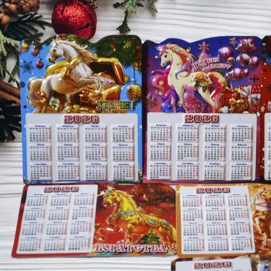 Магнит-календарь на 2026 год