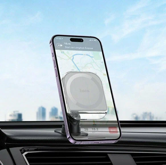 Держатель автомобильный HOCO H43 Crystal ring