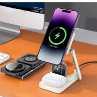 Складная зарядная станция CQ10 3 в 1 15 Вт