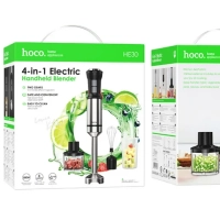 Погружной блендер Hoco HE30 500W 4 режима Silver серебристый