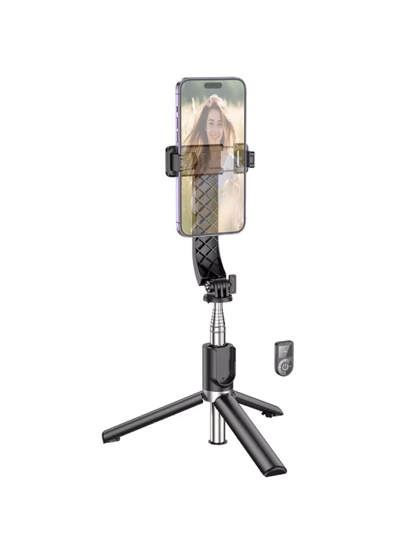 Монопод с пультом HOCO K20 беспроводной, черный