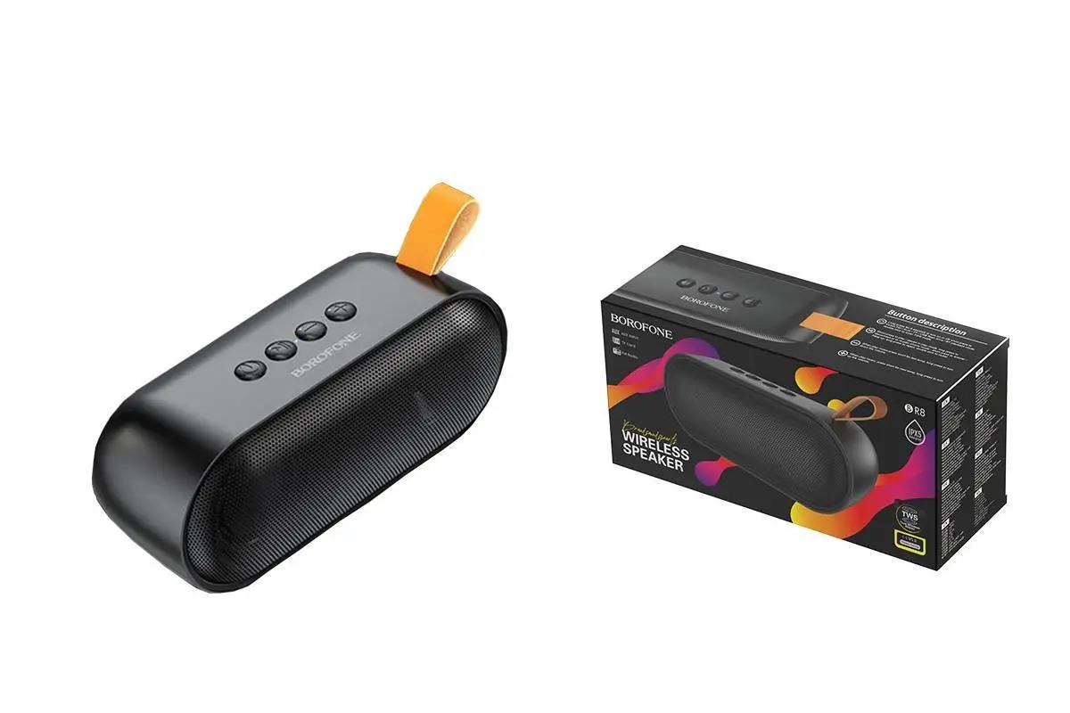 Акустика портативная (колонка) Borofone BR8 (Bluetooth) черный