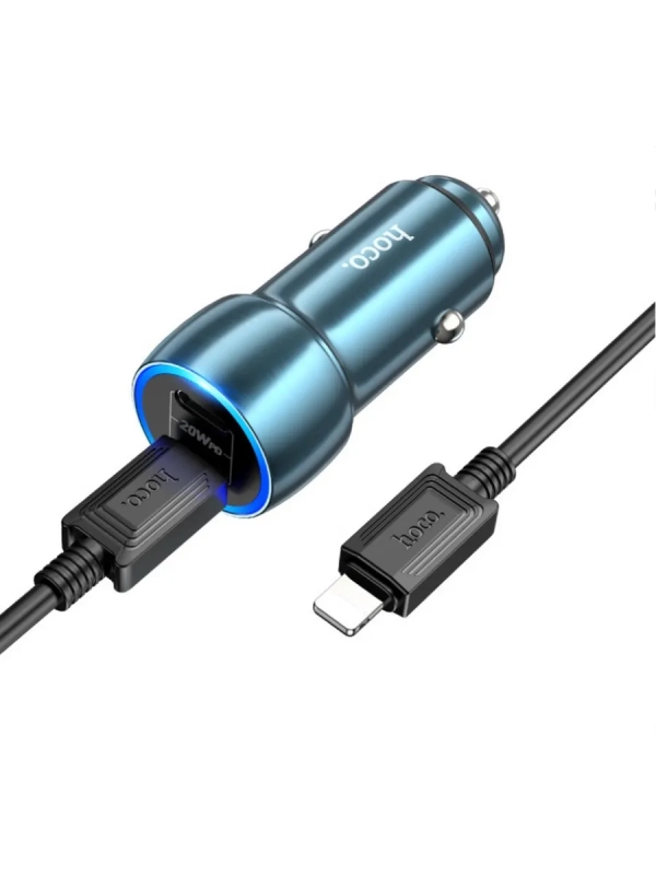 Автомобильное зарядное устройство, 2 PD 40W (Z48)