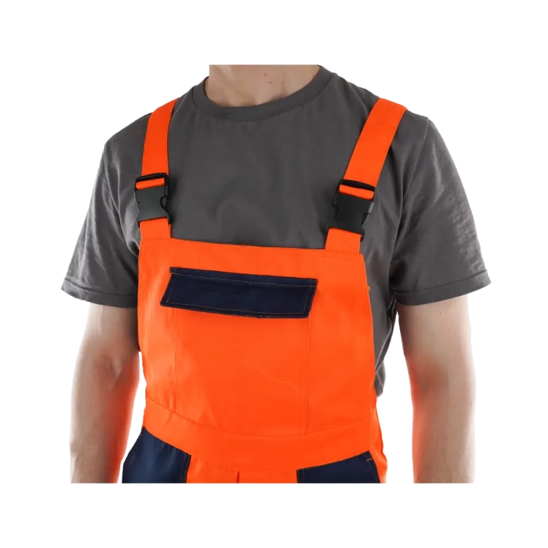 Костюм рабочий Скандин, куртка+полукомбинезон, оранж+син р. 56-58/170-176(Копия)